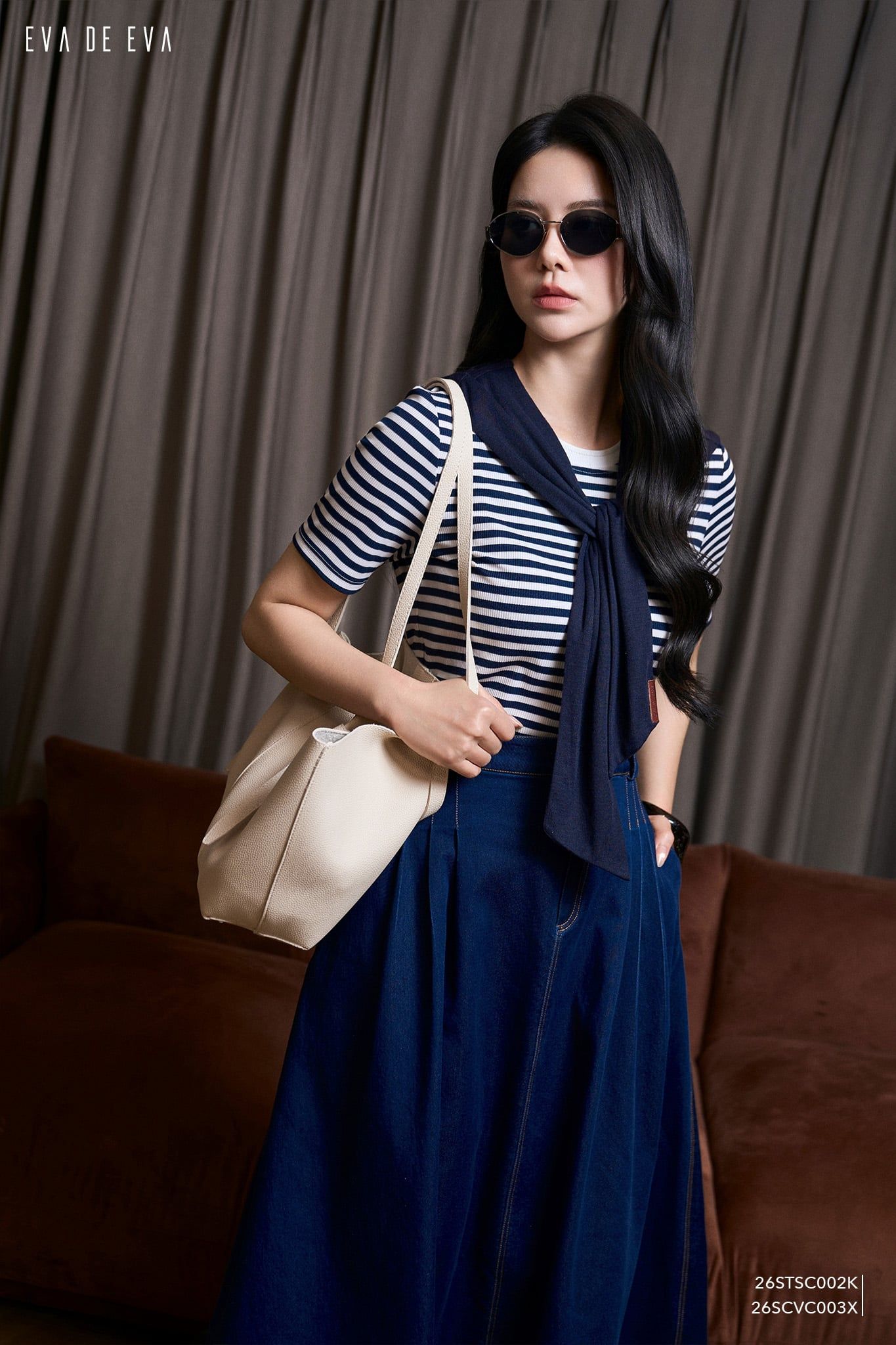  T-shirt ngắn tay,  26STSC002K đi kèm 26SKQC001X 