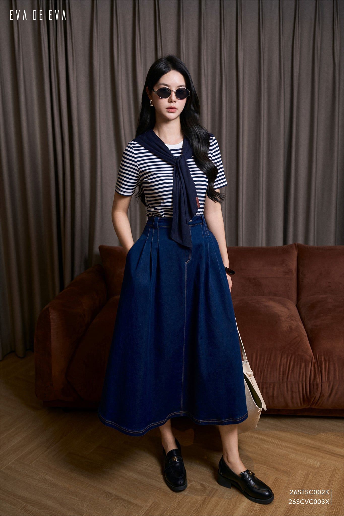  T-shirt ngắn tay,  26STSC002K đi kèm 26SKQC001X 