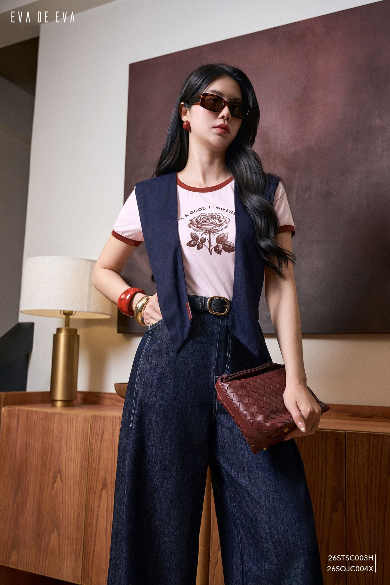  Quần dài, Ống suông 26SQJC004X 