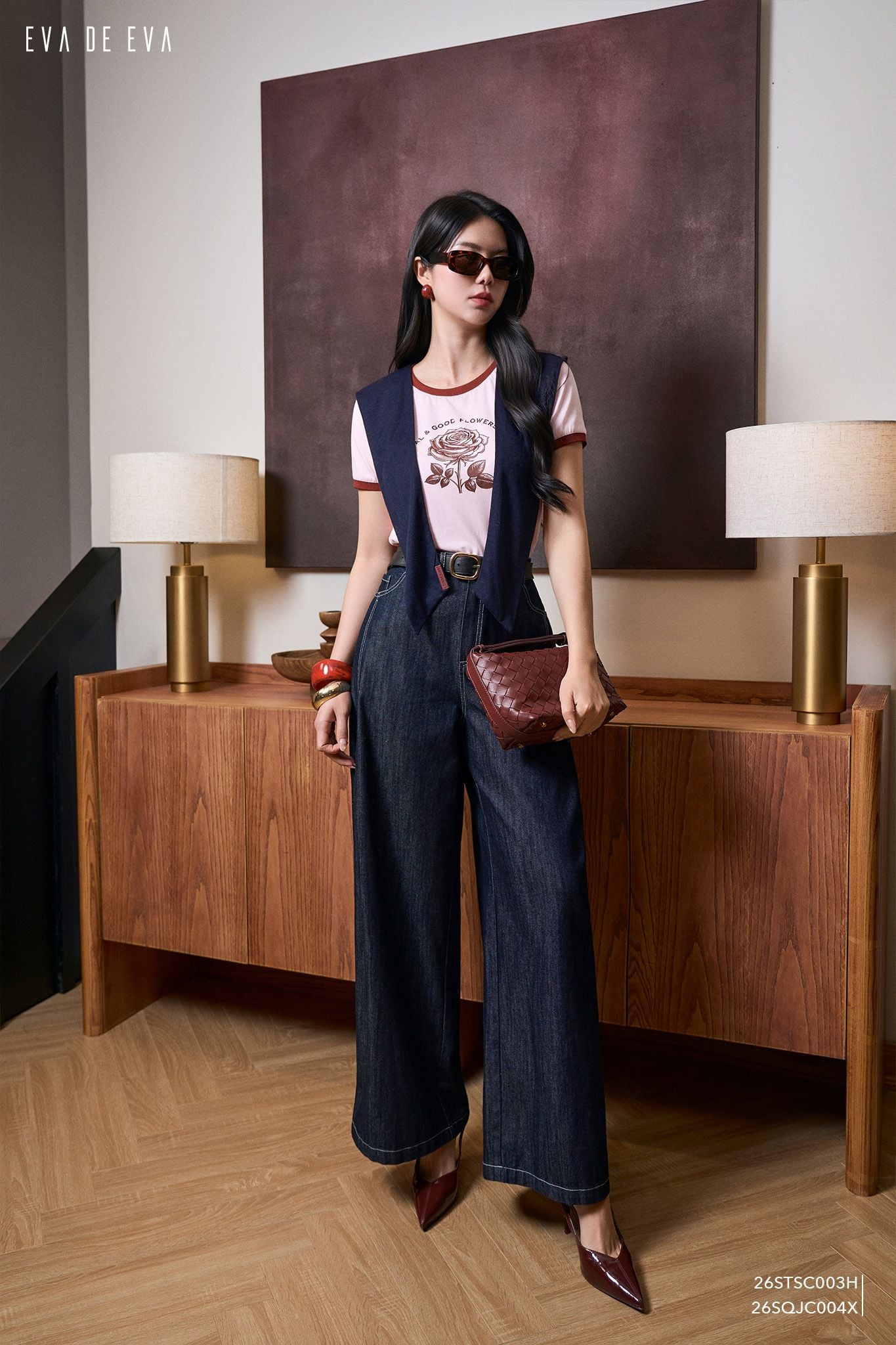  Quần dài, Ống suông 26SQJC004X 