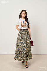  Chân váy Maxi, Dáng xòe 26SCVE041F đi kèm TLU25_006N 