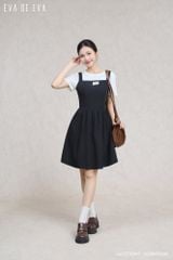  Đầm hai dây, Dáng thắt eo 26SDKT020D đi kèm 26STST004T 