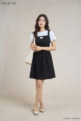  Đầm hai dây, Dáng thắt eo 26SDKT020D đi kèm 26STST004T 