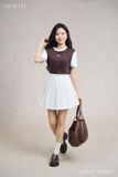  Chân váy Mini, Xếp ly 26SCVT035T1 