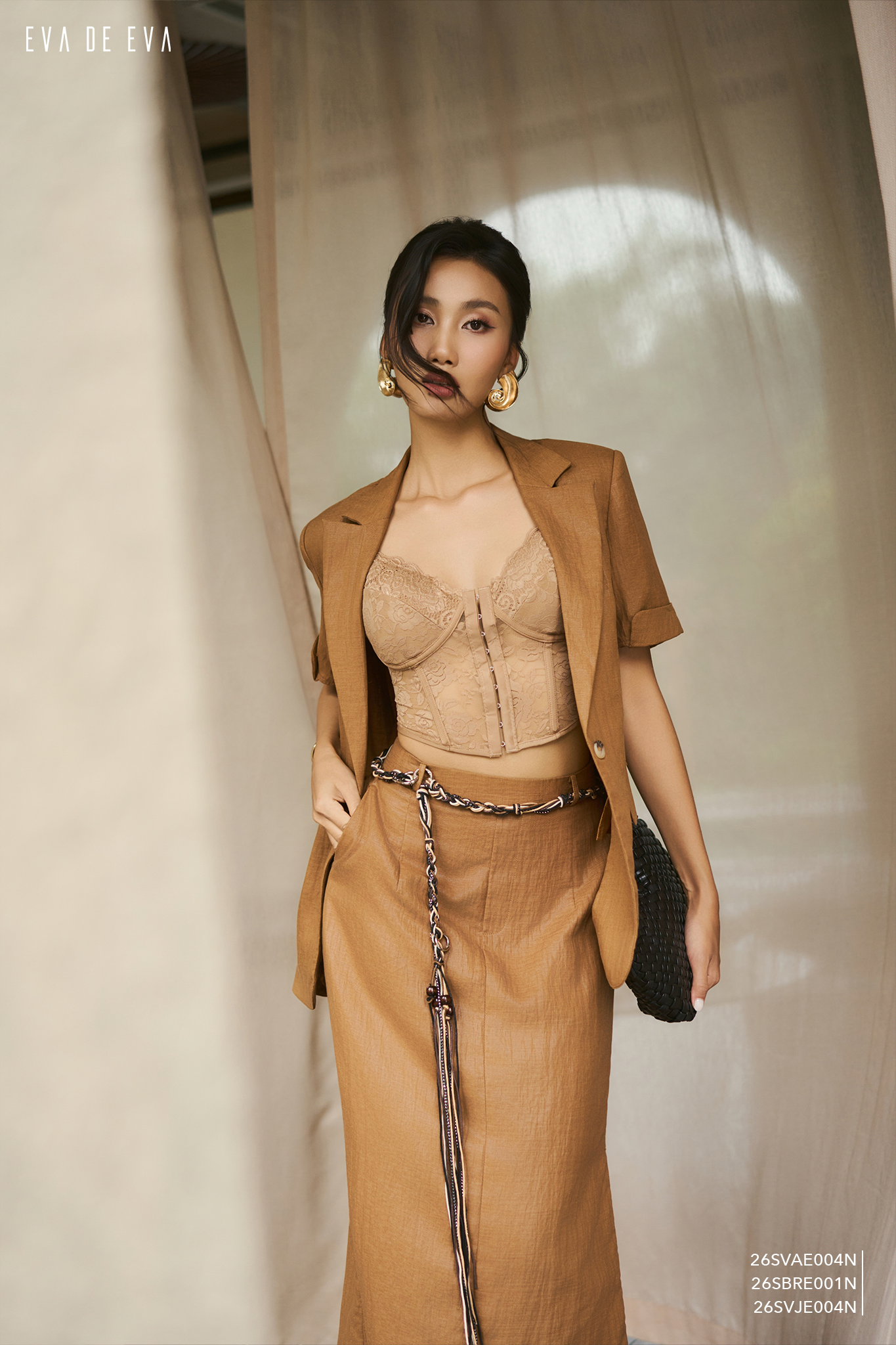  Áo vest trong bộ Vest-Váy,  26SVAE004N 