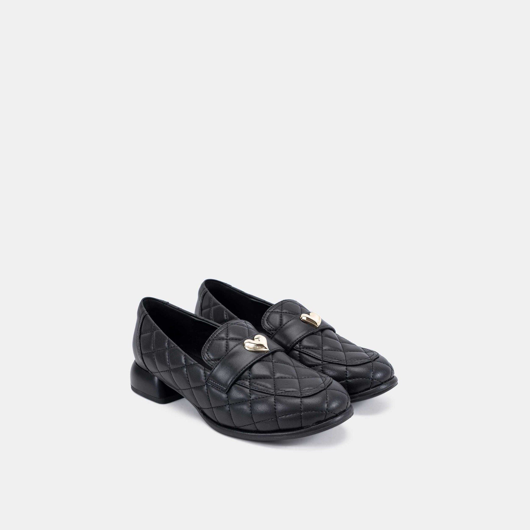  Giày Cao Gót Nữ Chrisbella Đen Cao 3,5cm EHE056S0 