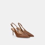  Giày Cao Gót Nữ Chrisbella Nâu Cao 7,5cm EHE051S0 