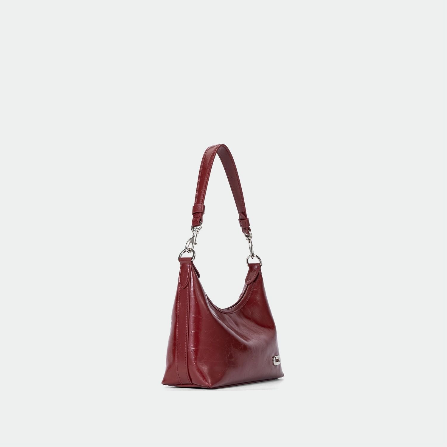  Túi Hobo da bò Nữ Chrisbella màu Đỏ EHO015Z0 