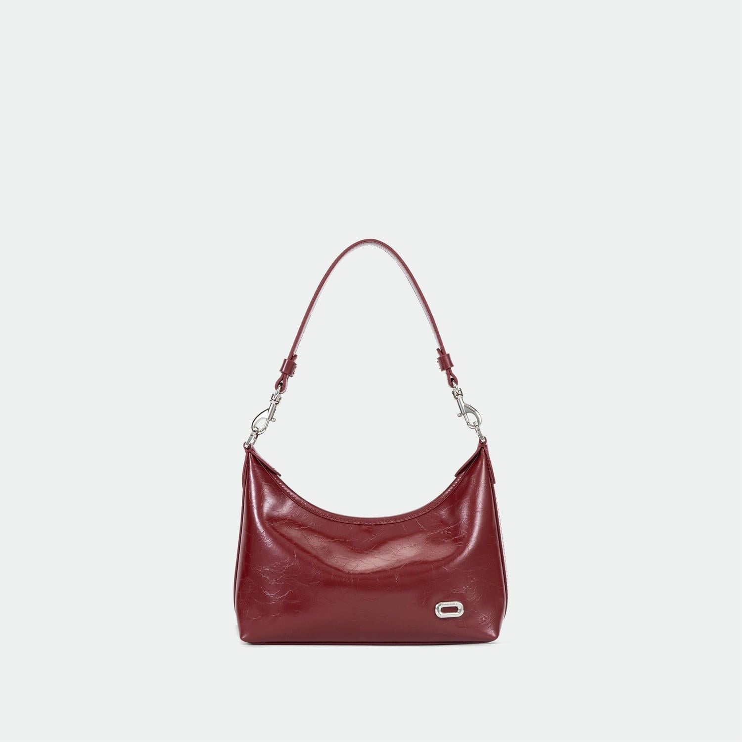  Túi Hobo da bò Nữ Chrisbella màu Đỏ EHO015Z0 