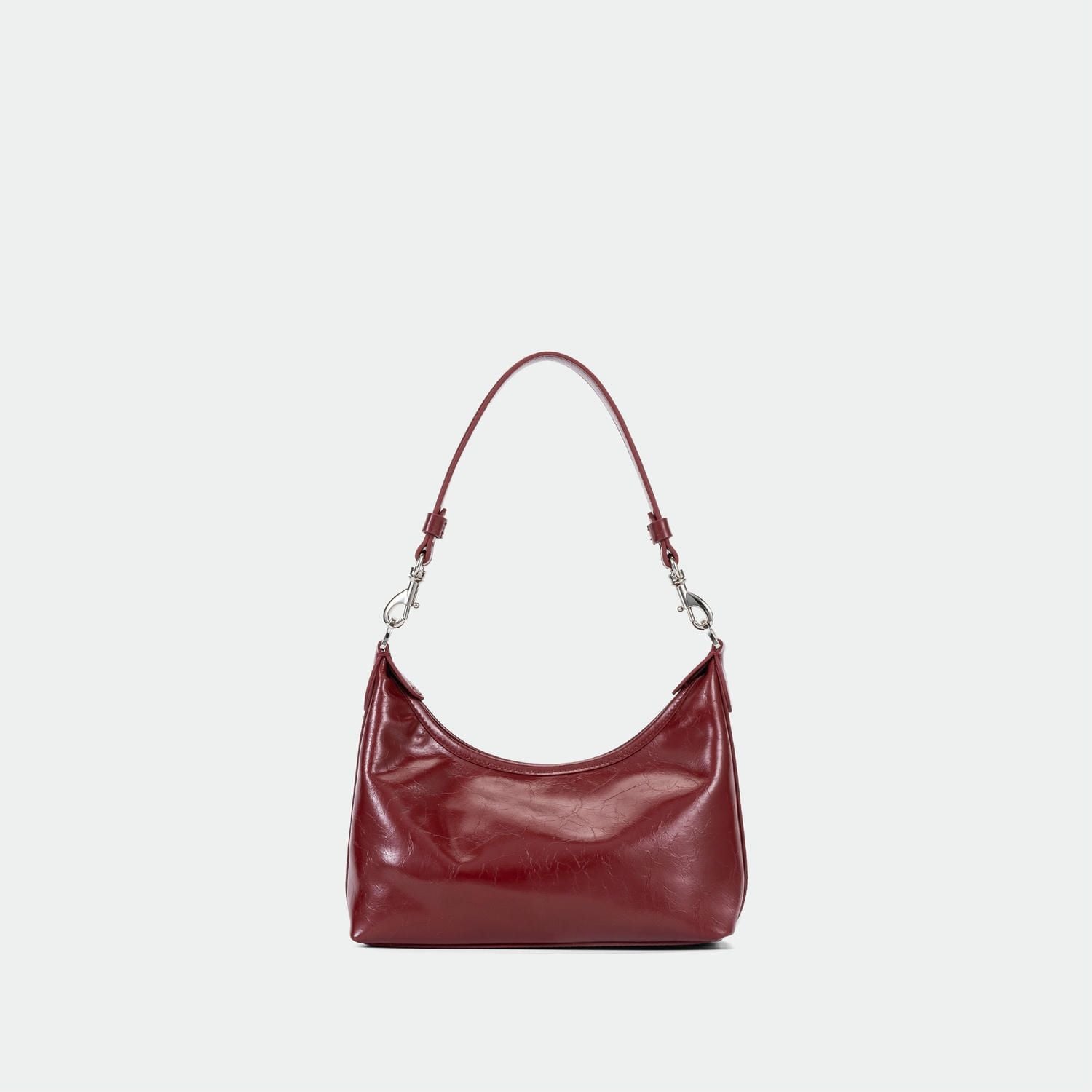  Túi Hobo da bò Nữ Chrisbella màu Đỏ EHO015Z0 