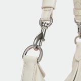  Túi Hobo da bò Nữ Chrisbella Trắng EHO015Z0 