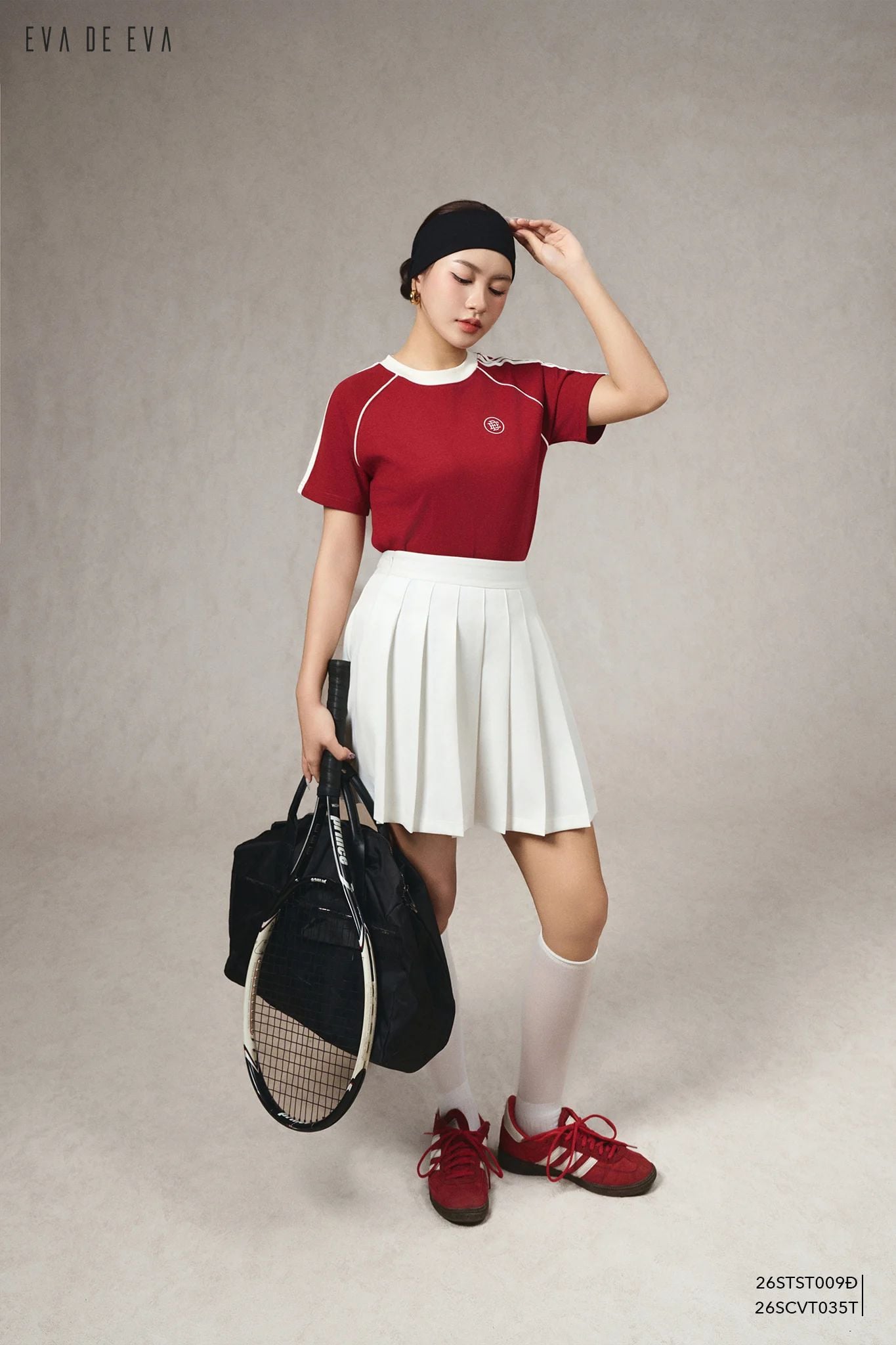  Chân váy Mini, Xếp ly 26SCVT035T2 