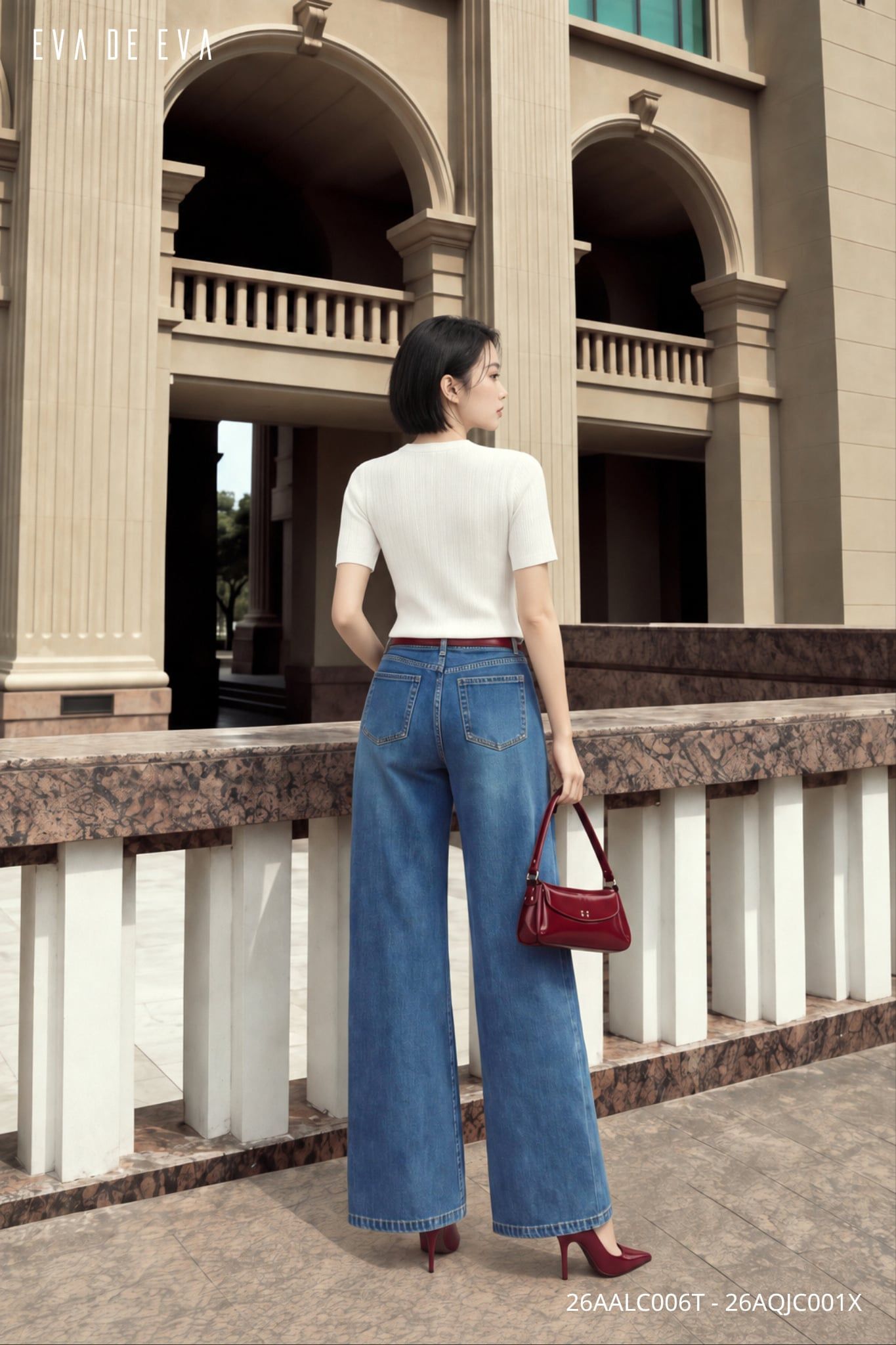  Áo len ngắn tay,  26AALC006T 