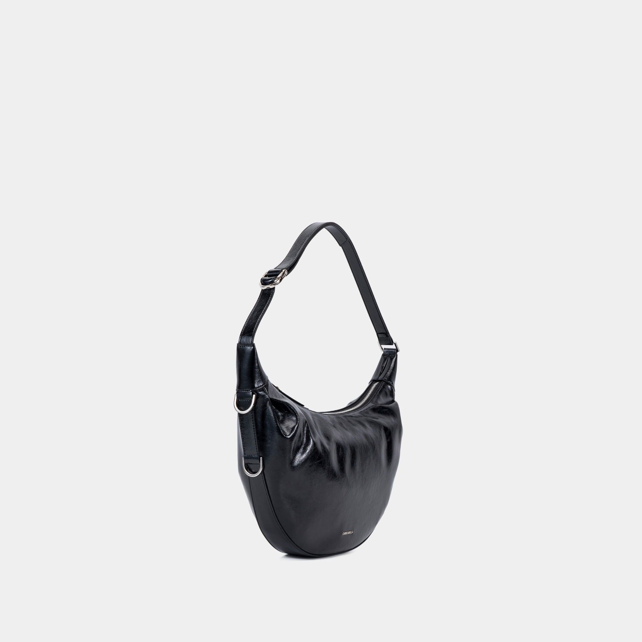  Túi Hobo Nữ Chrisbella Đen EDB013S0 