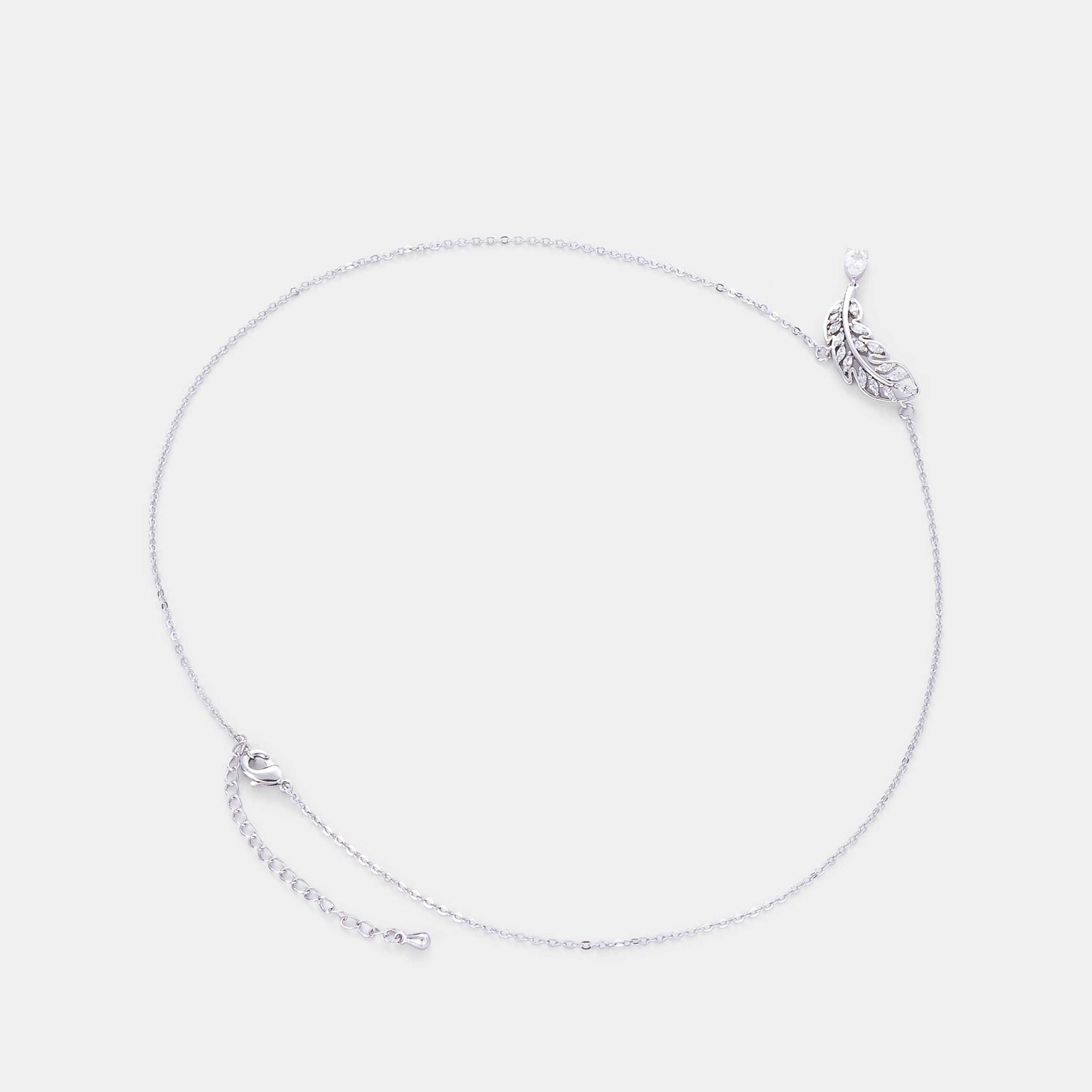  Vòng Cổ Nữ Chrisbella Bạc ENE065S0 