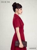  Đầm tay ngắn, Dáng thắt eo 26ADKE001Đ 