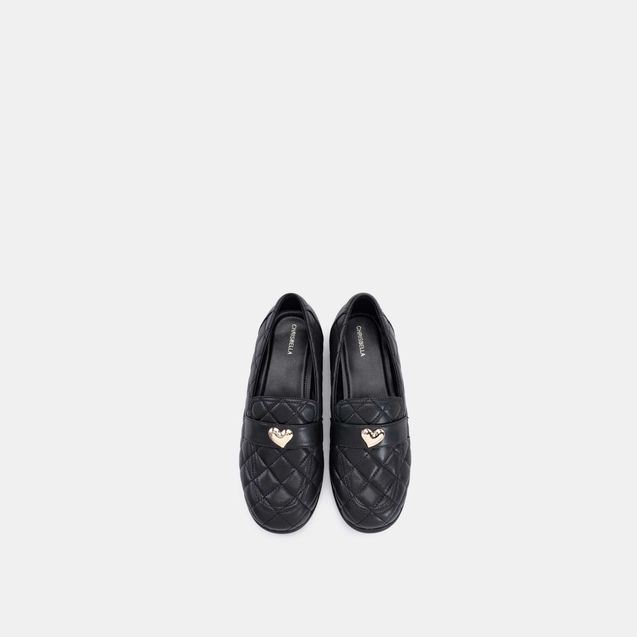  Giày Cao Gót Nữ Chrisbella Đen Cao 3,5cm EHE056S0 