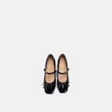  Giày Cao Gót Nữ Chrisbella Đen Cao 4,5cm EHE026Z0 