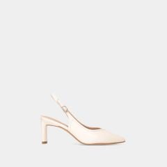  Giày Cao Gót Nữ Chrisbella Kem Cao 7cm EHE041S0 