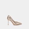 Giày Cao Gót Nữ Chrisbella Vàng Cao 9cm EHE058S0
