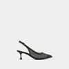 Giày Cao Gót Nữ Chrisbella Đen Cao 6cm EHE036Z0