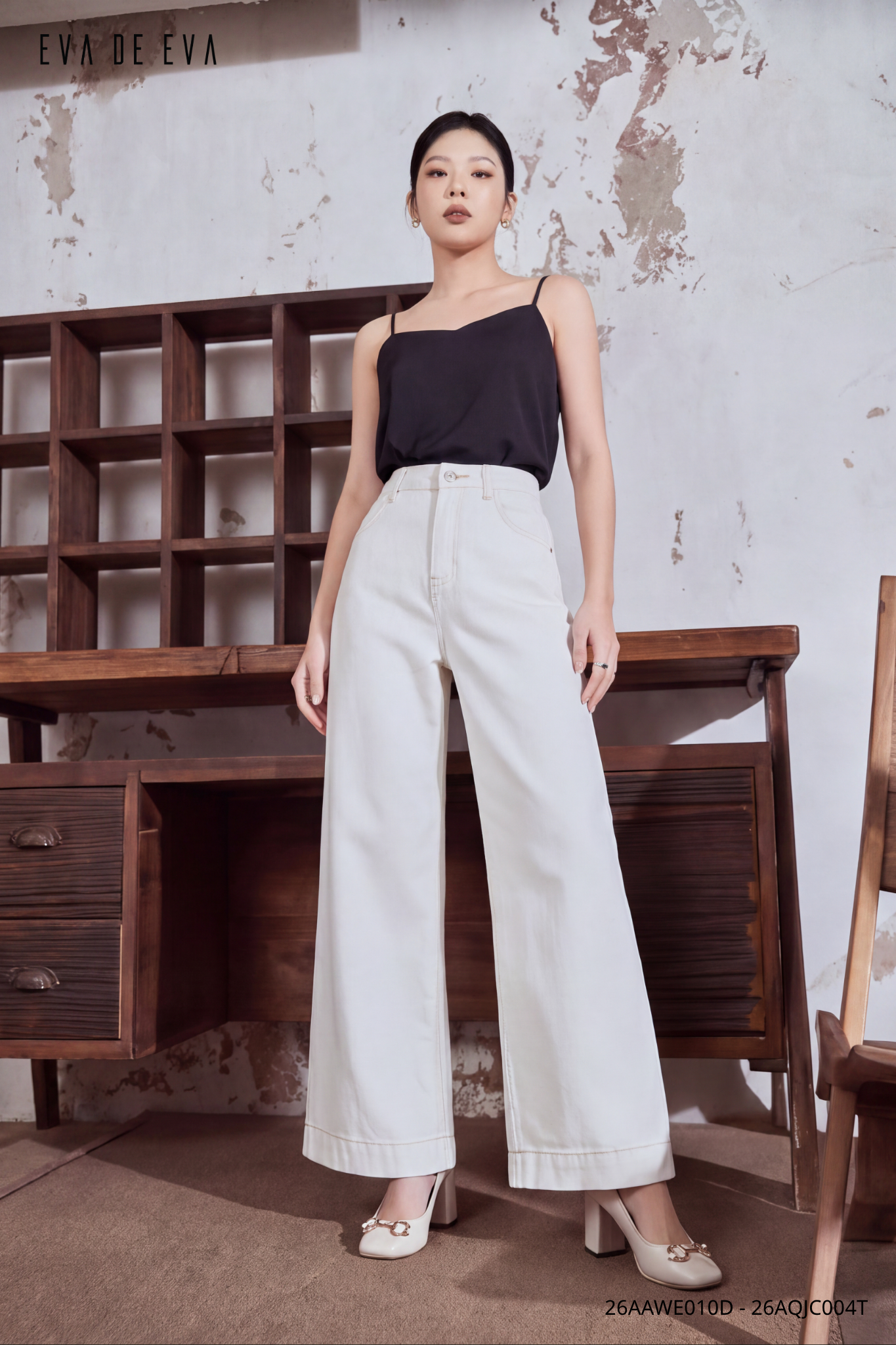  Quần dài, Ống suông 26AQJC004T 