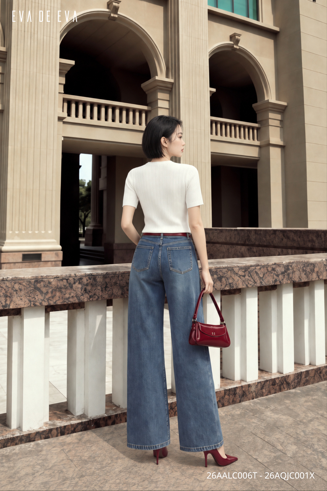  Áo len ngắn tay,  26AALC006T 