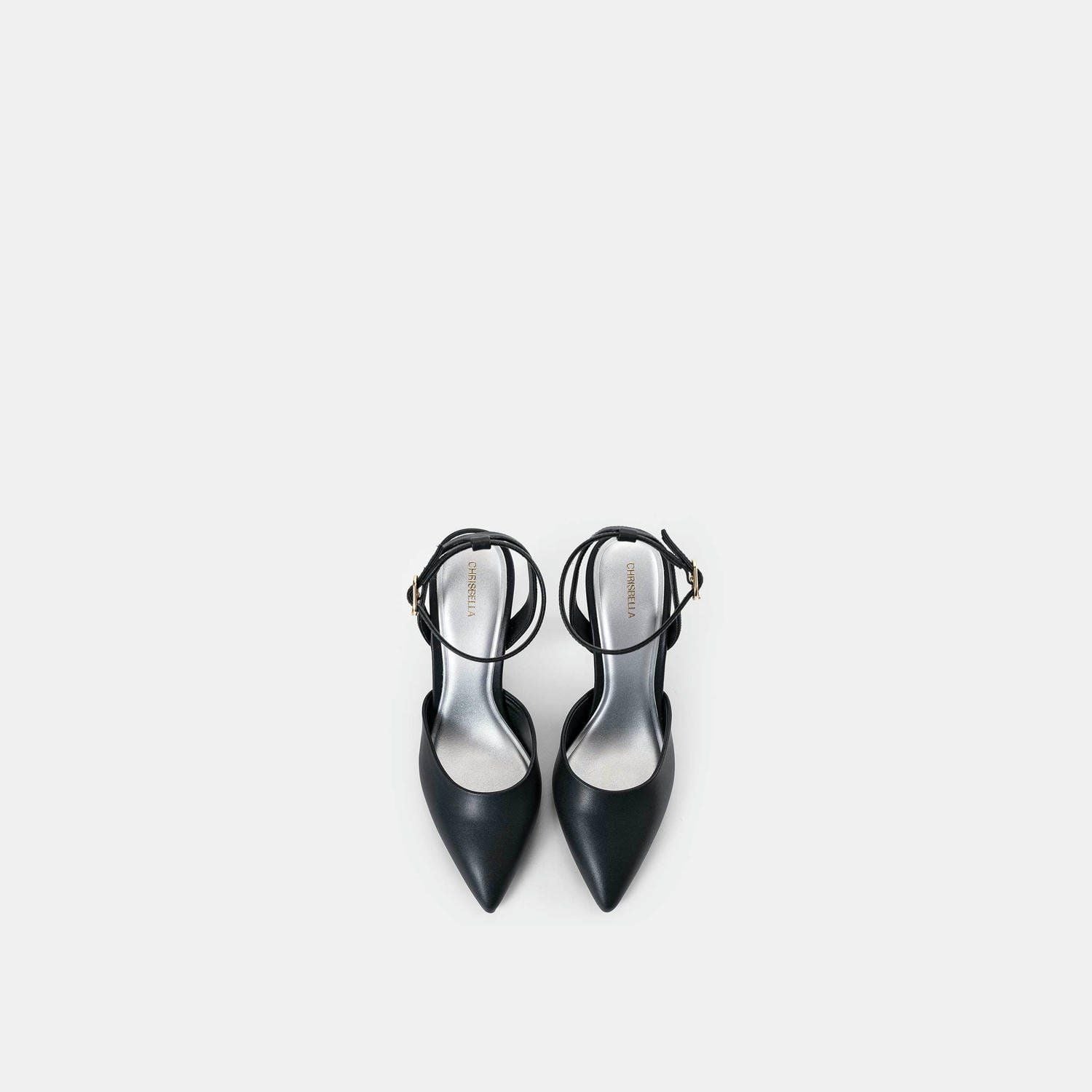  Giày Cao Gót Nữ Chrisbella Đen Cao 9cm EHE006Z0 