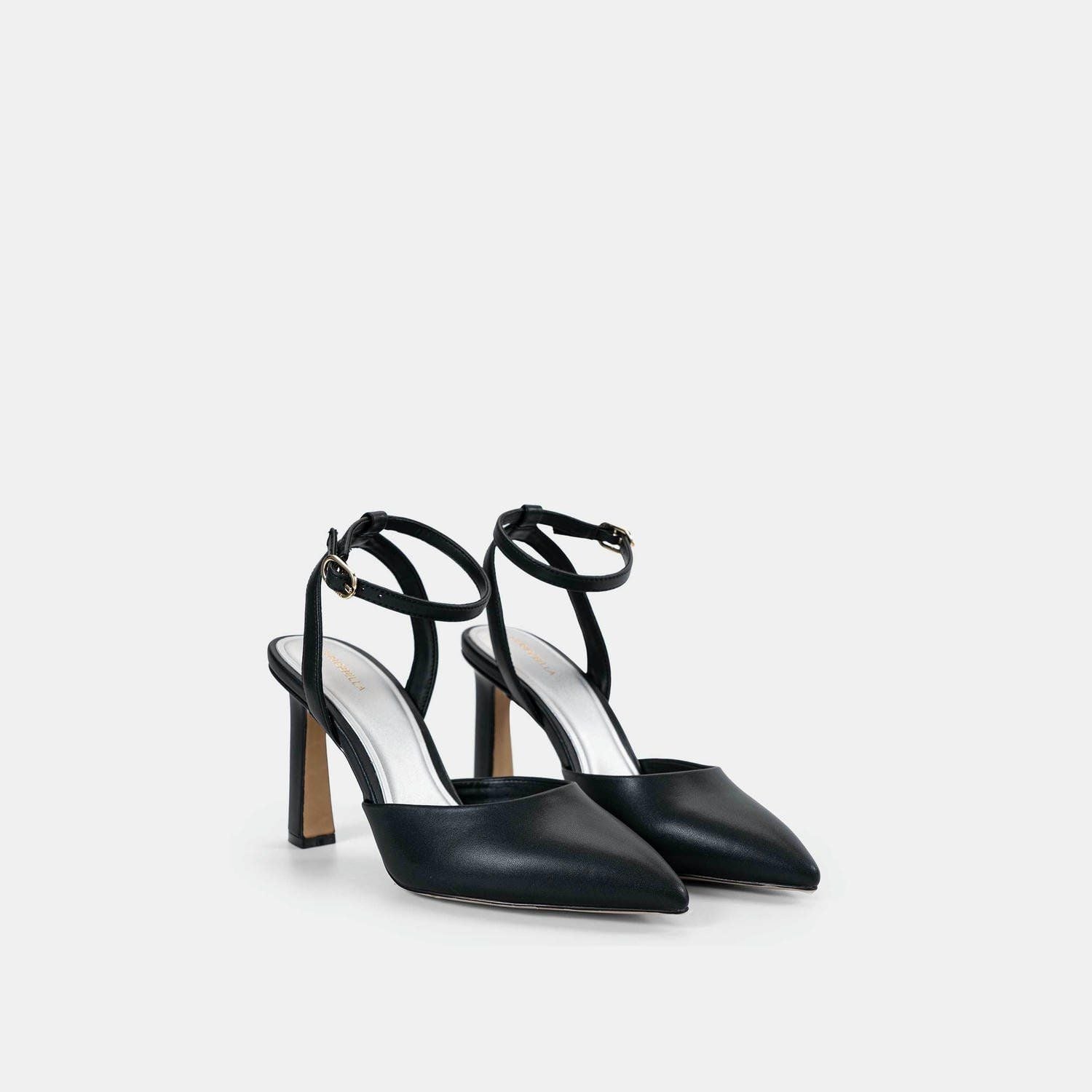  Giày Cao Gót Nữ Chrisbella Đen Cao 9cm EHE006Z0 