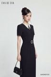  Đầm tay ngắn, Dáng thắt eo 26ADKE072D 