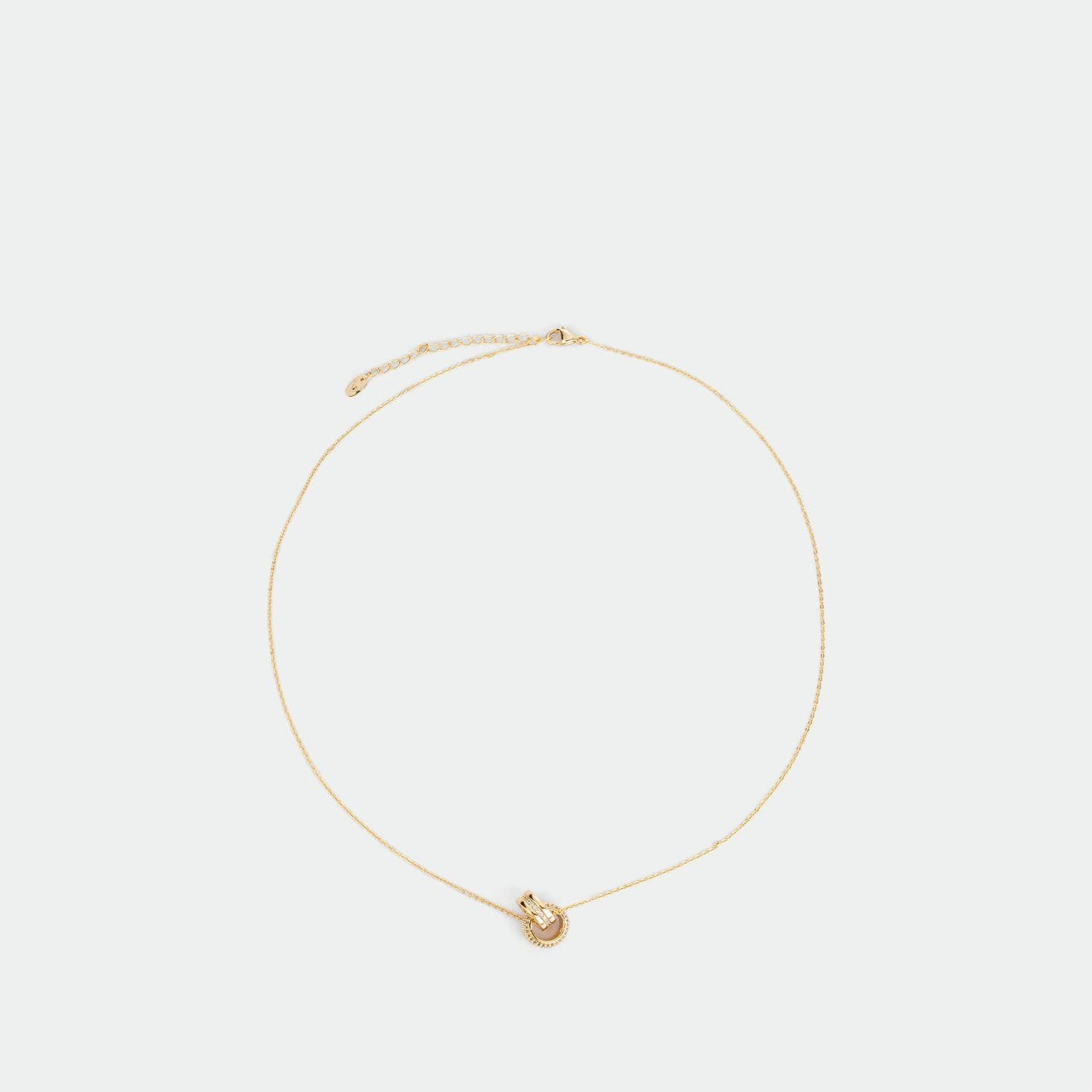  Vòng cổ Nữ Chrisbella màu vàng ENE018Z0 