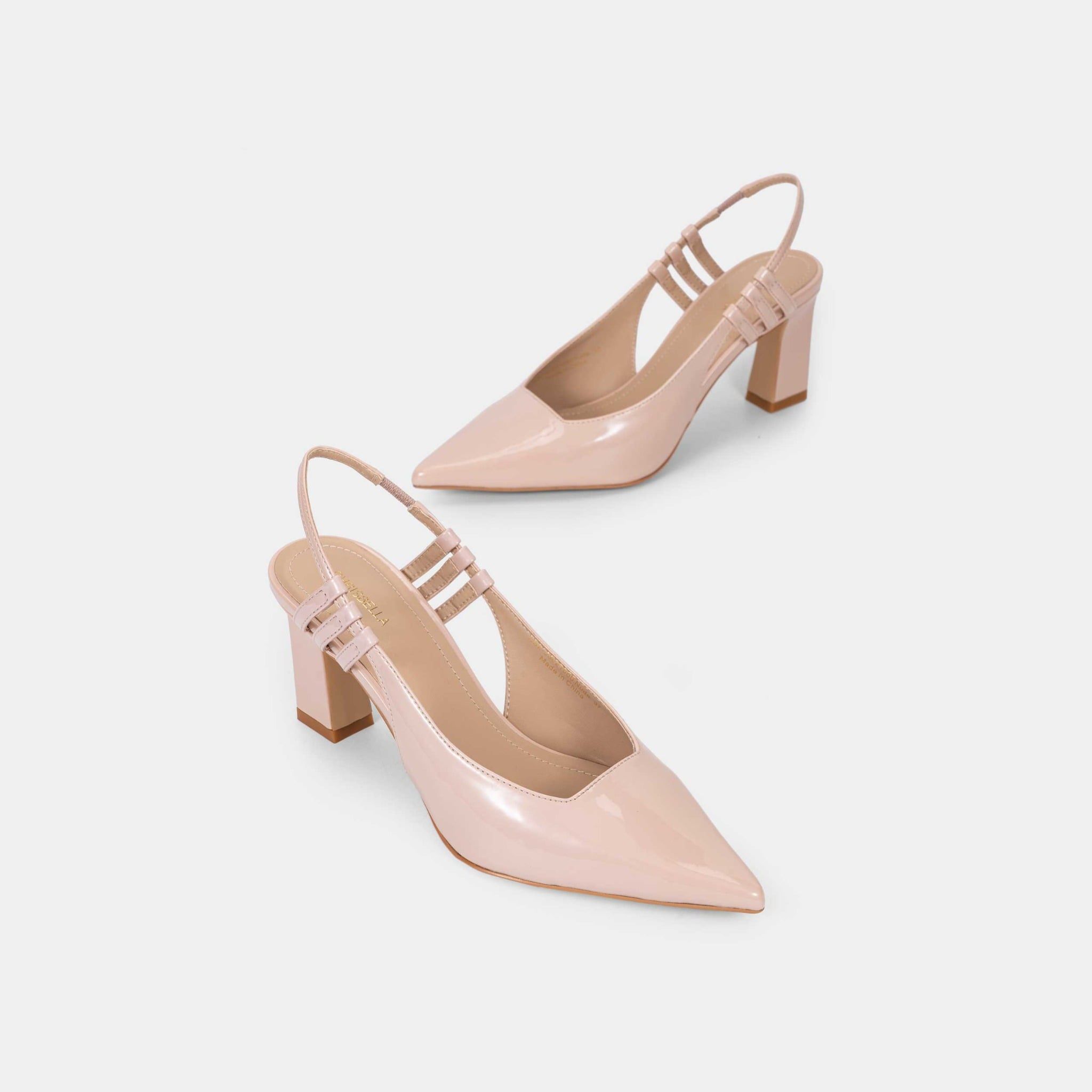  Giày Cao Gót Nữ Chrisbella Da Cao 7,5cm EHE048S0 