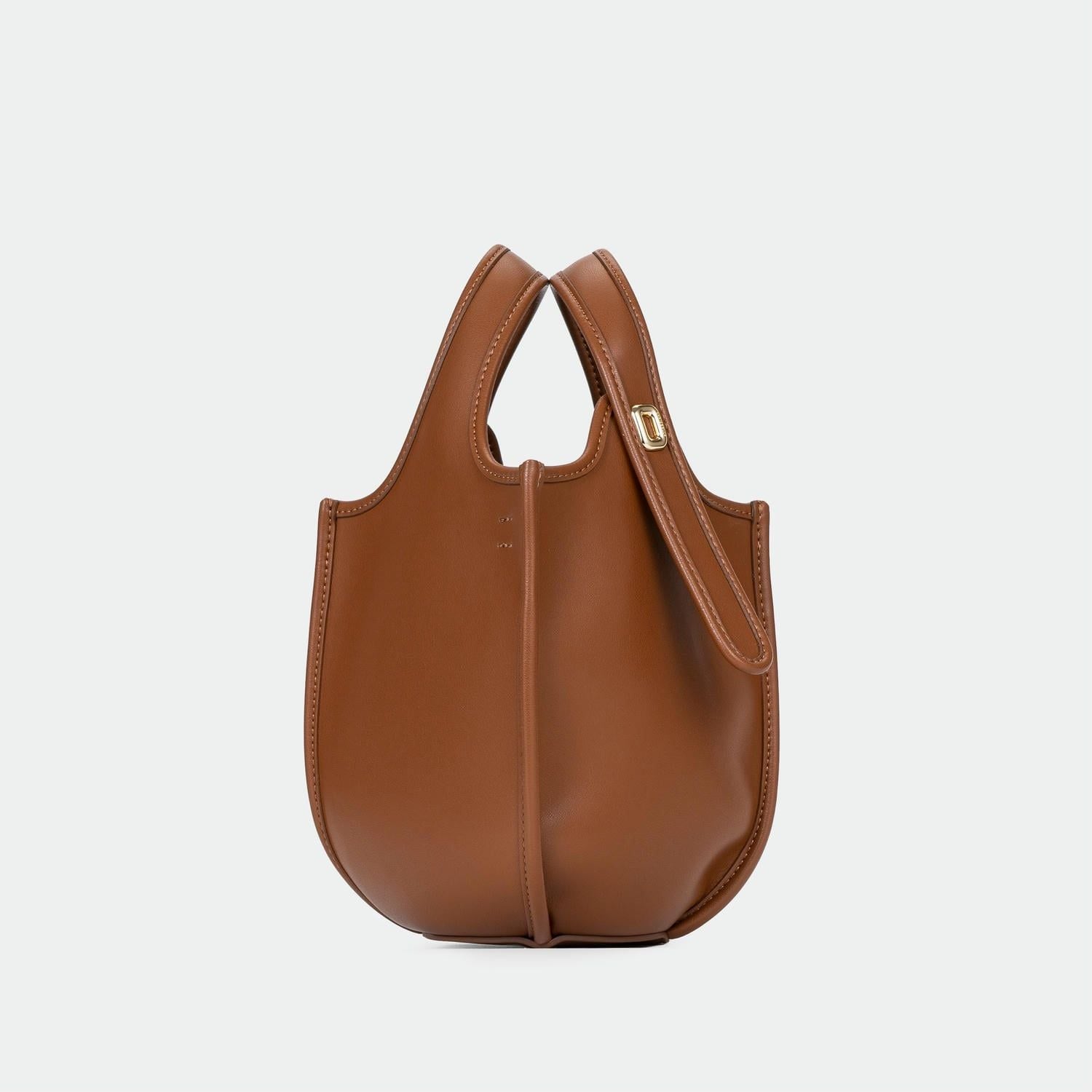  Túi xách tay Nữ Chrisbella màu nâu size M ETH006Z0 