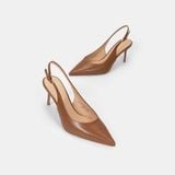  Giày Cao Gót Nữ Chrisbella Nâu Cao 7,5cm EHE051S0 