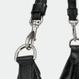  Túi Hobo da bò Nữ Chrisbella màu đen EHO015Z0 