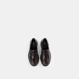  Giày Cao Gót Nữ Chrisbella Nâu Cao 6cm EFL010Z0 