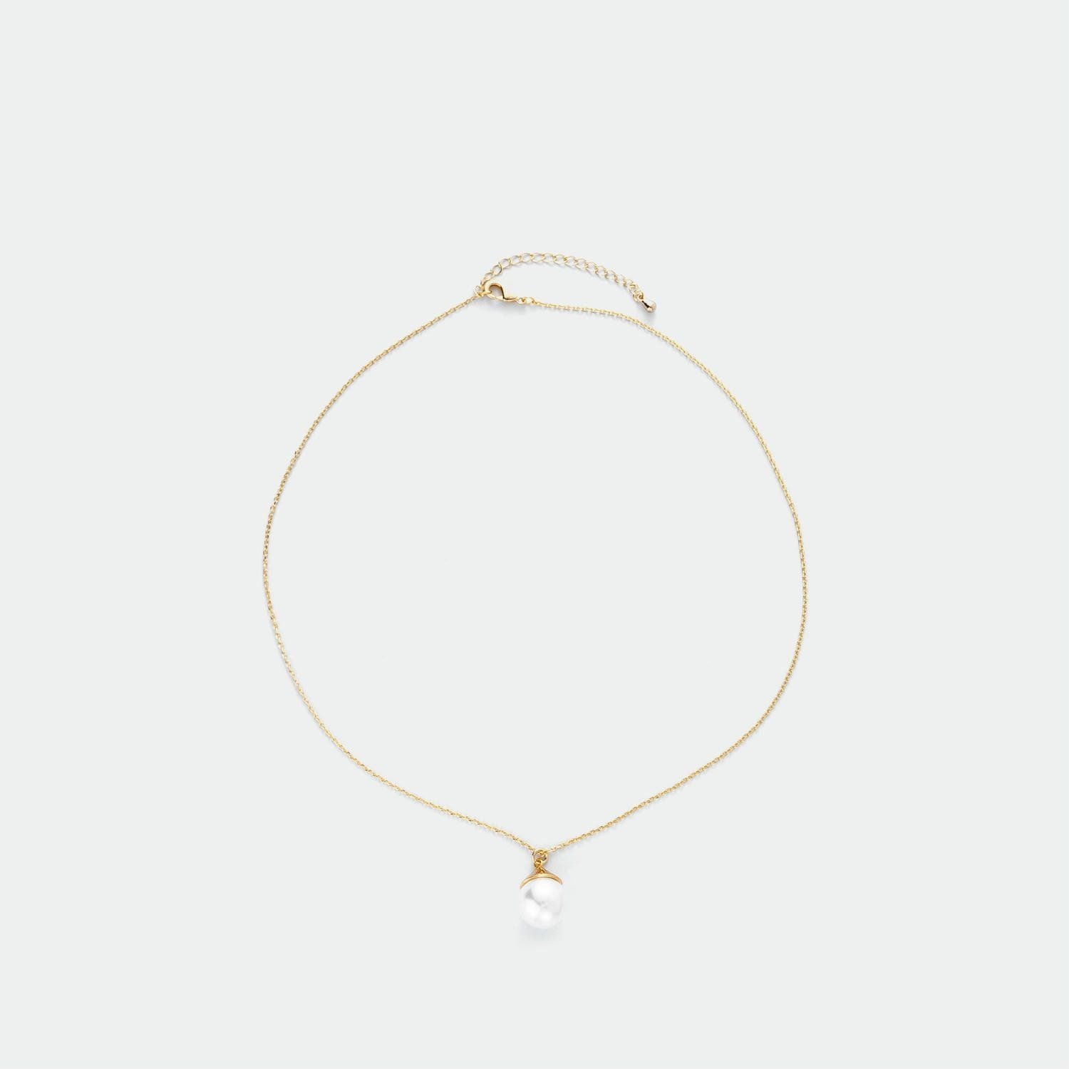 Vòng cổ Nữ Chrisbella màu vàng ENE007Z0 