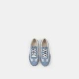  Giày Sneaker Nữ Chrisbella màu xanh da trời E43001Z0 