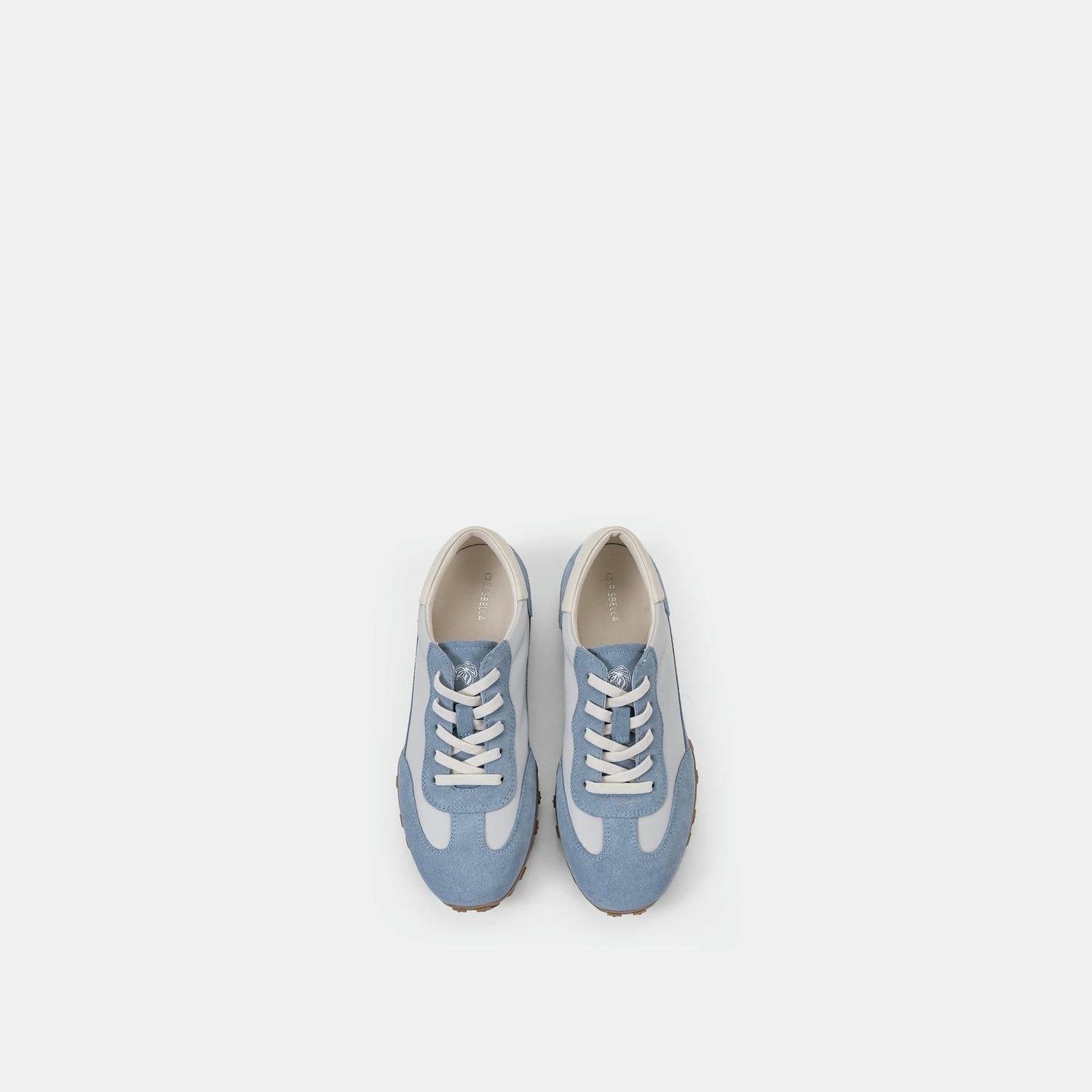  Giày Sneaker Nữ Chrisbella màu xanh da trời E43001Z0 
