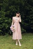 Đầm tay ngắn, Dáng thắt eo 26SDKE170F 