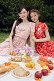  Đầm tay ngắn, Dáng thắt eo 26SDKE204F 