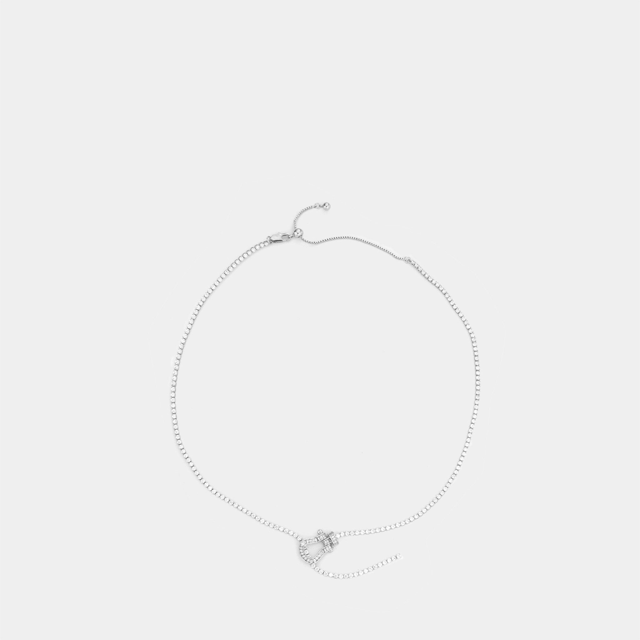  Vòng Cổ Nữ Chrisbella Bạc ENE039Z0 