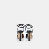  Giày Cao Gót Nữ Chrisbella Đen Cao 9cm EHE006Z0 