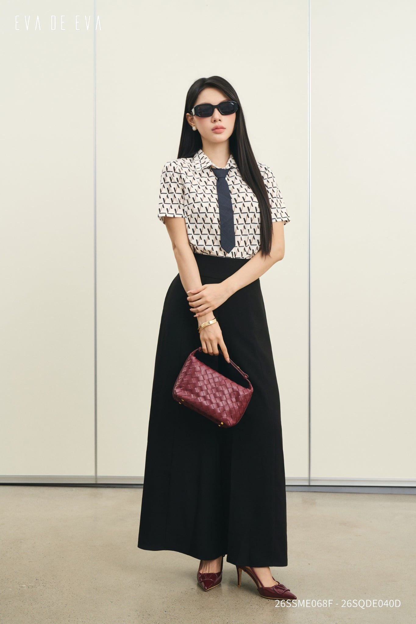  Sơ mi tay ngắn, Dáng sơ vin 26SSME068F 