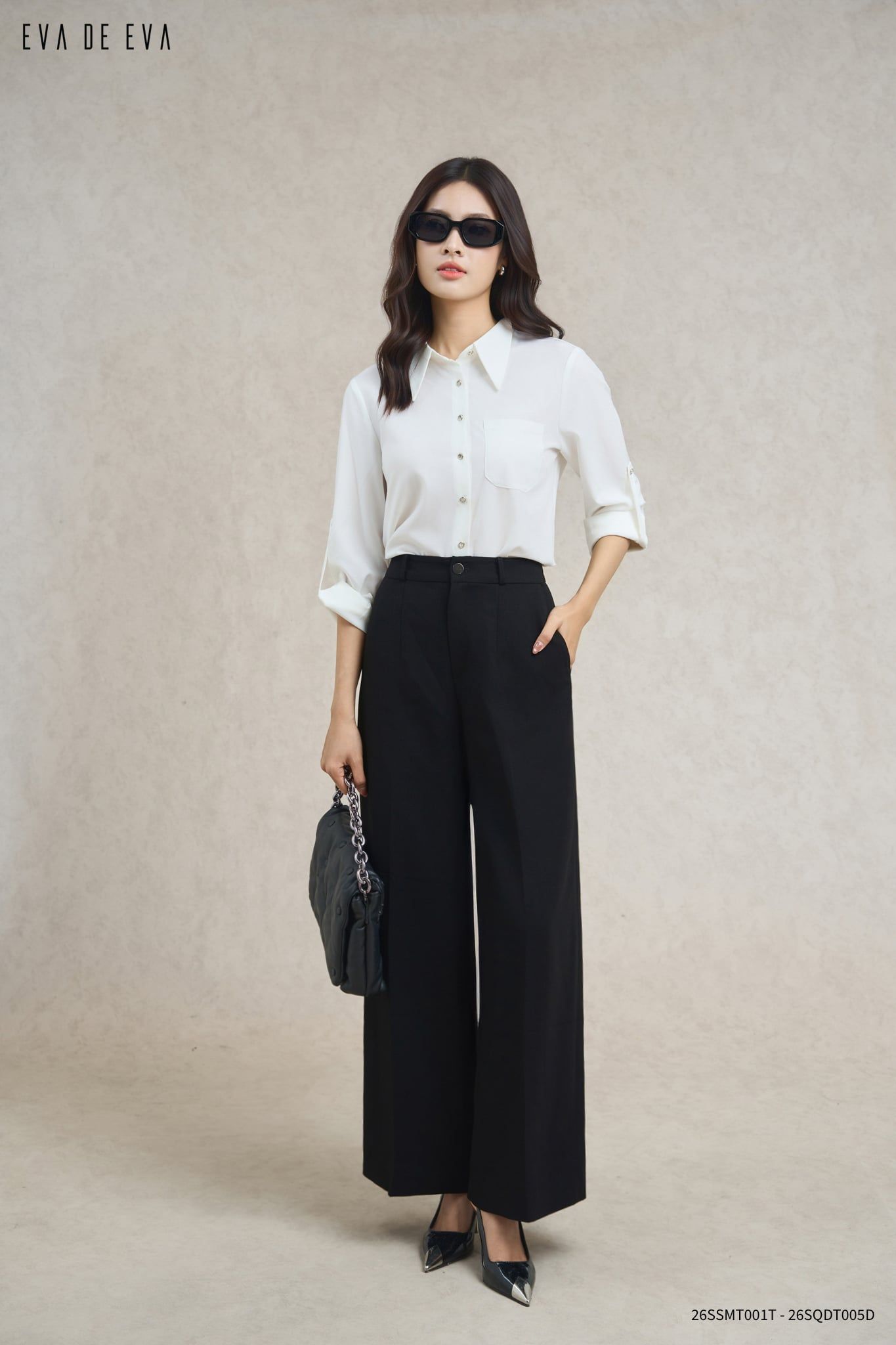  Quần dài, Ống suông 26SQDT005D 