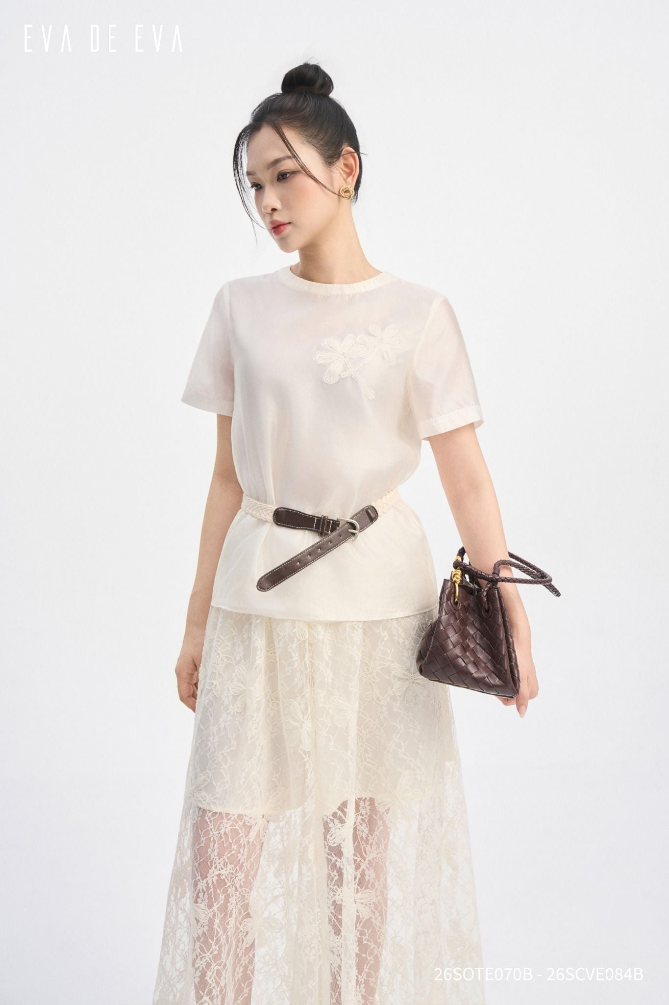  Chân váy Maxi,  26SCVE084B đi kèm TLU26_003 