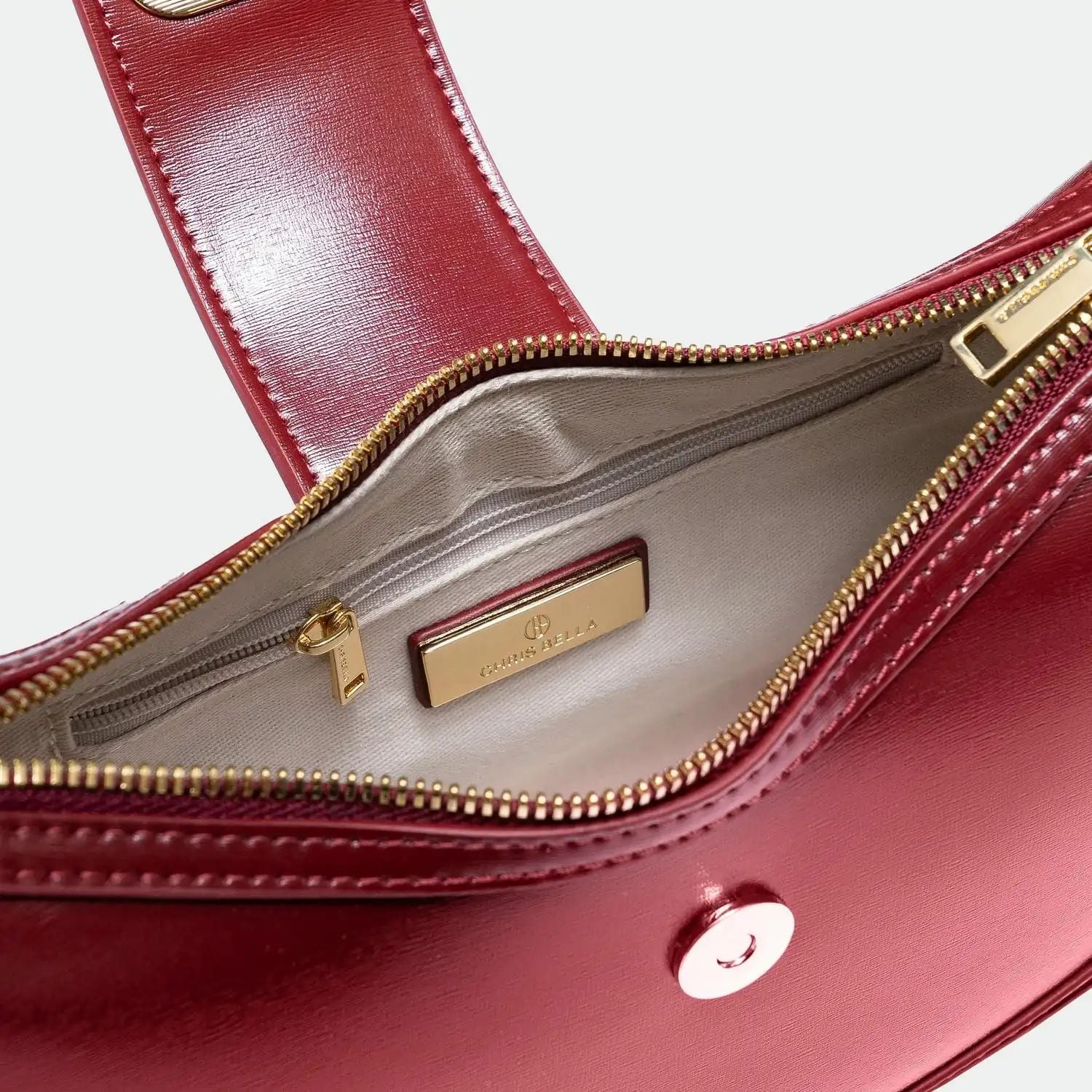 Túi Hobo Nữ Chrisbella màu đỏ EHO002Z0 