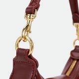  Túi Hobo Nữ Chrisbella màu đỏ EHO002Z0 