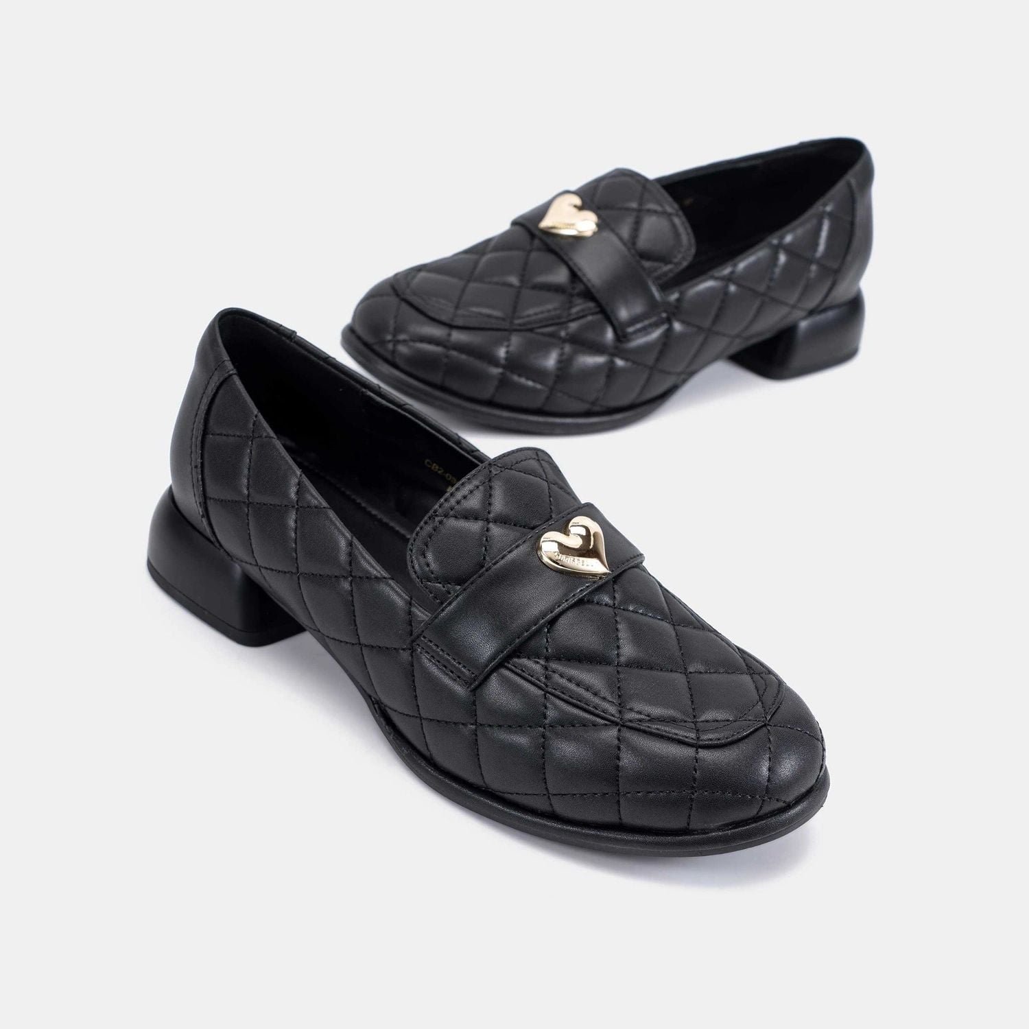  Giày Cao Gót Nữ Chrisbella Đen Cao 3,5cm EHE056S0 