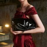  Túi Đeo vai Nữ Chrisbella màu đen size M EHO011Z0 